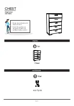 Preview for 5 page of Furniture of America FOA7039C Assembly Instructions Manual