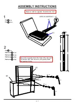 Preview for 6 page of Furniture of America FOA7039D Assembly Instructions Manual