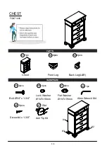 Preview for 5 page of Furniture of America FOA7144C Assembly Instructions Manual