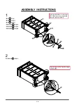 Preview for 6 page of Furniture of America FOA7144C Assembly Instructions Manual