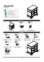 Preview for 5 page of Furniture of America FOA7144N Assembly Instructions Manual