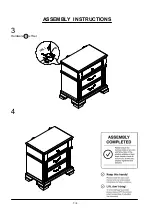 Preview for 7 page of Furniture of America FOA7144N Assembly Instructions Manual