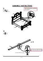 Preview for 10 page of Furniture of America FOA7144Q Assembly Instructions Manual