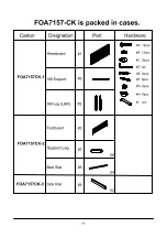 Preview for 7 page of Furniture of America FOA7157CK Assembly Instructions Manual