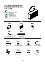 Preview for 5 page of Furniture of America FOA7157D Assembly Instructions Manual