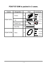 Preview for 7 page of Furniture of America FOA7157D Assembly Instructions Manual