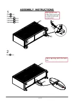 Preview for 8 page of Furniture of America FOA7157D Assembly Instructions Manual