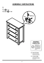 Preview for 6 page of Furniture of America FOA7169C Assembly Instructions Manual