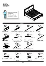 Preview for 5 page of Furniture of America FOA7173CK Assembly Instructions Manual