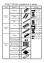 Preview for 7 page of Furniture of America FOA7173CK Assembly Instructions Manual