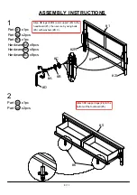 Preview for 8 page of Furniture of America FOA7173CK Assembly Instructions Manual