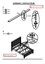 Preview for 9 page of Furniture of America FOA7175 F Assembly Instructions Manual