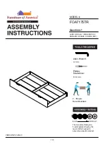 Furniture of America FOA7175TR Assembly Instructions Manual preview