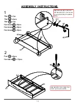 Preview for 7 page of Furniture of America FOA7175TR Assembly Instructions Manual