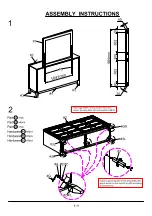 Preview for 7 page of Furniture of America FOA7887D-M Assembly Instructions Manual