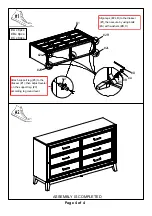 Предварительный просмотр 4 страницы Furniture of America FOA7887D Assembly Instructions