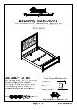 Furniture of America FOA7887Q Assembly Instructions Manual preview