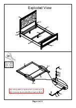 Preview for 4 page of Furniture of America FOA7887Q Assembly Instructions Manual