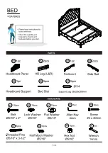 Preview for 5 page of Furniture of America FOA7890CK Assembly Instructions Manual