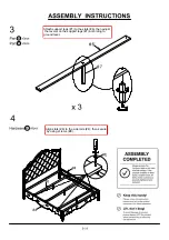 Preview for 9 page of Furniture of America FOA7890CK Assembly Instructions Manual