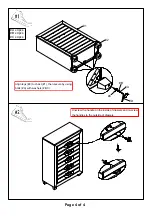 Preview for 4 page of Furniture of America FOA7893C Assembly Instructions