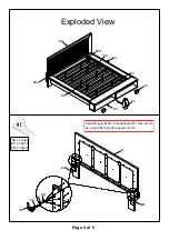 Preview for 4 page of Furniture of America FOA7893CK Assembly Instructions Manual