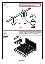 Preview for 6 page of Furniture of America FOA7893CK Assembly Instructions Manual