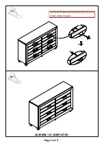 Preview for 5 page of Furniture of America FOA7893D Assembly Instructions