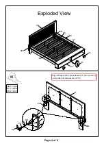 Preview for 4 page of Furniture of America FOA7893Q Assembly Instructions Manual