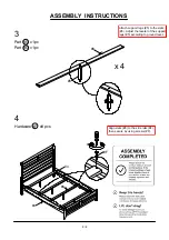 Preview for 8 page of Furniture of America FOA7916Q Assembly Instructions Manual