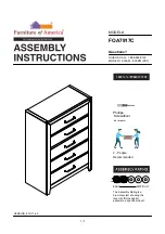 Preview for 1 page of Furniture of America FOA7917C Assembly Instructions Manual