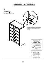 Preview for 6 page of Furniture of America FOA7917C Assembly Instructions Manual