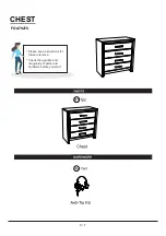 Preview for 5 page of Furniture of America FOA7927C Assembly Instructions Manual