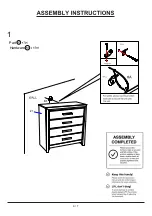 Preview for 6 page of Furniture of America FOA7927C Assembly Instructions Manual