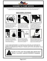 Preview for 2 page of Furniture of America Foreman CM6124-VN Assembly Instructions Manual