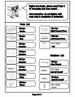 Preview for 3 page of Furniture of America Foreman CM6124-VN Assembly Instructions Manual