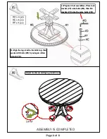 Preview for 6 page of Furniture of America Foster CM3437RT Assembly Instructions Manual