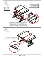 Preview for 5 page of Furniture of America Foster CM3437T Assembly Instructions Manual