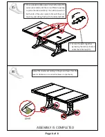 Preview for 6 page of Furniture of America Foster CM3437T Assembly Instructions Manual