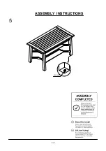 Preview for 9 page of Furniture of America Fredonia CM3902PT Assembly Instructions Manual