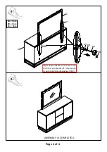 Preview for 4 page of Furniture of America Fulton CM7363D&M Assembly Instructions