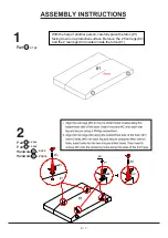 Preview for 6 page of Furniture of America Gallagher CM2675 Assembly Instructions Manual