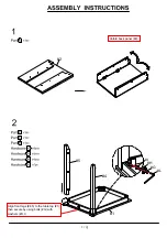 Preview for 7 page of Furniture of America Gandra CM3782-3PK Assembly Instructions Manual