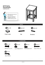 Preview for 10 page of Furniture of America Gandra CM3782-3PK Assembly Instructions Manual