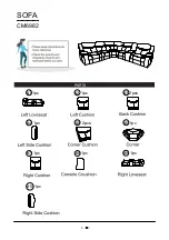 Preview for 5 page of Furniture of America Gatria CM6982 Assembly Instructions Manual