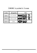 Preview for 6 page of Furniture of America Gatria CM6982 Assembly Instructions Manual