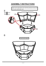 Preview for 9 page of Furniture of America Gatria CM6982 Assembly Instructions Manual