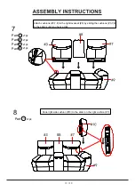 Preview for 10 page of Furniture of America Gatria CM6982 Assembly Instructions Manual