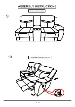 Preview for 11 page of Furniture of America Gatria CM6982 Assembly Instructions Manual