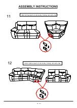 Preview for 12 page of Furniture of America Gatria CM6982 Assembly Instructions Manual